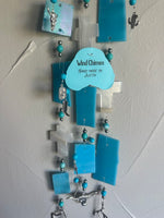 Light Blue Lotus - Wind Chime