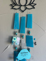 Light Blue Lotus - Wind Chime