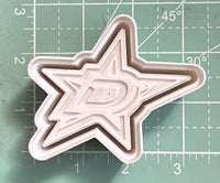 Stars Vent Clips - Silicone Mold