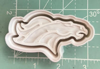 Broncos Vent Clips - Silicone Mold