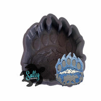 Bear Paw Print Vent Clips - Silicone Mold