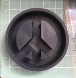 Peace Symbol - Silicone Mold