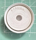 Barbell Weight Vent Clips - Silicone Mold