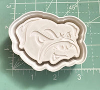 Bulldogs Vent Clips - Silicone Mold