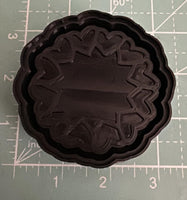 Hearts Circle Vent Clips - Silicone Mold