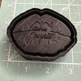 Kiss Me I'm Irish Vent Clips - Silicone Mold