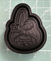 Bunny Kitty Vent Clips - Silicone Mold