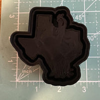 Texas Cowboy Vent Clips - Silicone Mold