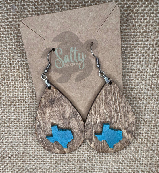 Texas Teardrop - Earrings