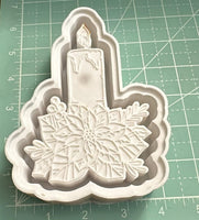 Candle Poinsettia - Silicone Mold