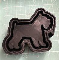 Schnauzer 2 - Silicone Mold