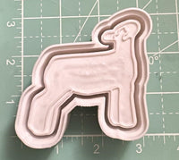 Show Lamb Vent Clips - Silicone Mold