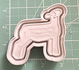 Show Lamb Vent Clips - Silicone Mold