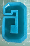 Letter G - Silicone Mold