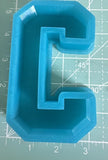 Letter C - Silicone Mold