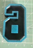 Number 6 - Silicone Mold