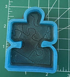 Autism Puzzle Piece Vent Clips - Silicone Mold