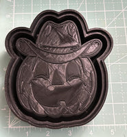 Cowboy Jackolantern - Silicone Mold