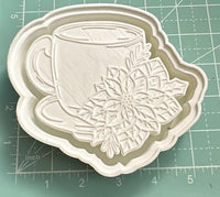 Poinsettia Coffee Mug - Silicone Mold