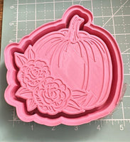 Floral Pumpkin - Silicone Mold