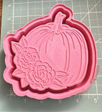 Floral Pumpkin - Silicone Mold