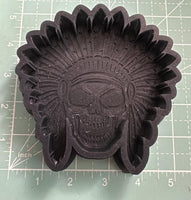 Chief Indian Skull - Silicone Mold