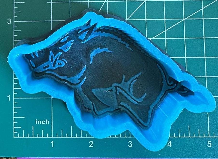 Hog Razorback 2 - Silicone Mold – Salty Creations LLC