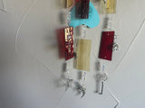 Lotus Red and Yellow Glass - Wind Chime (Copy)