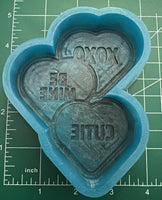 Candy Hearts - Silicone Mold