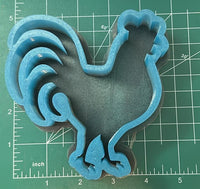 Plain Rooster - Silicone Mold