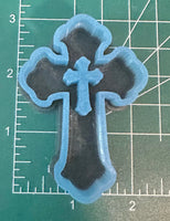 Cross Cut Out In A Cross Vent Clips - Silicone Mold