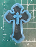 Cross Cut Out In A Cross Vent Clips - Silicone Mold