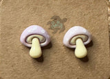 Cartoon Mushroom - Earrings