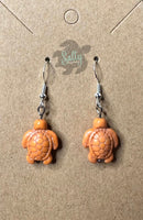 Turtle - Magnesite Earrings