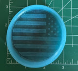 American Flag Circle Vent Clips - Silicone Mold