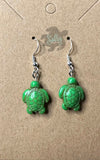 Turtle - Magnesite Earrings