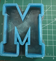 Letter M - Silicone Mold