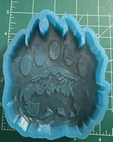 Bear Paw Print - Silicone Mold