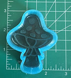 Mushroom 3 Vent Clips - Silicone Mold