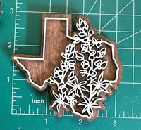 Texas Bluebonnets - Magnet