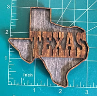 Rustic Texas - Magnet