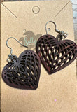 Wicker Hearts - Earrings