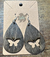 Butterfly Teardrop - Earrings