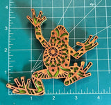 Tribal Tree Frog - Magnet