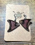 Red Fish Tail - Earrings