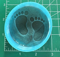Baby Feet Vent Clips - Silicone Mold