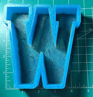 Letter W - Silicone Mold