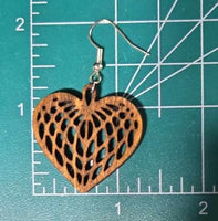 Wicker Hearts - Earrings