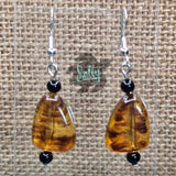 Golden Teardrop - Earrings