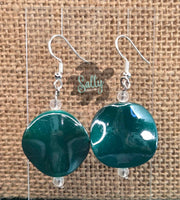 Metallic Turquoise - Earrings